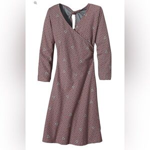 Patagonia Bay Laurel Wrap Dress.